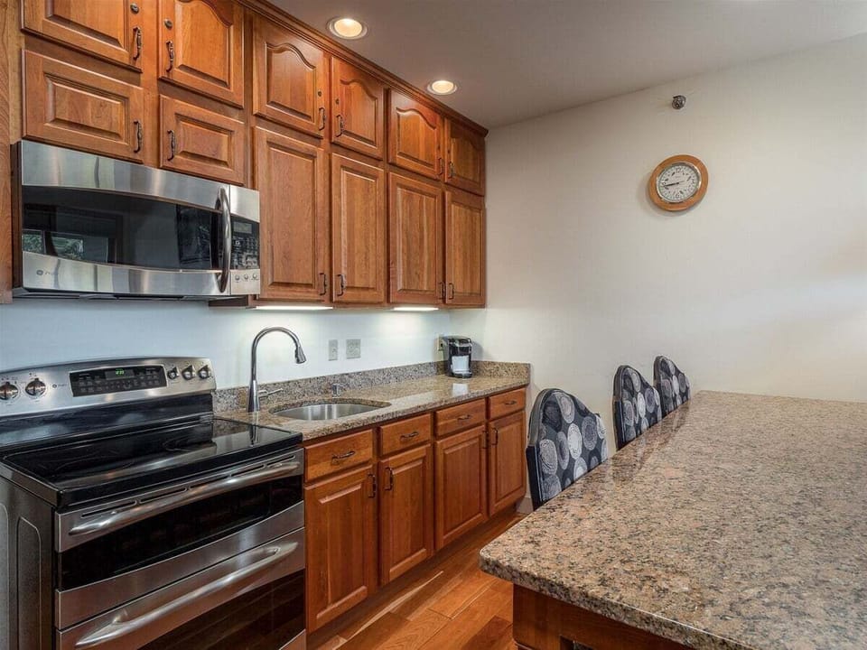 Dining and kitchen area