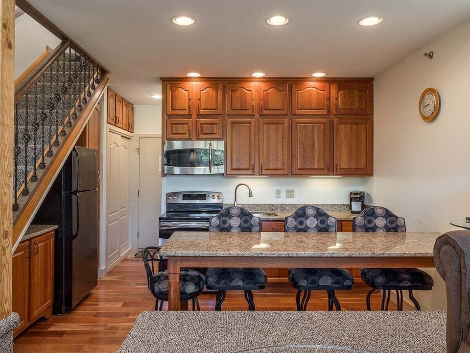 Dining and kitchen area