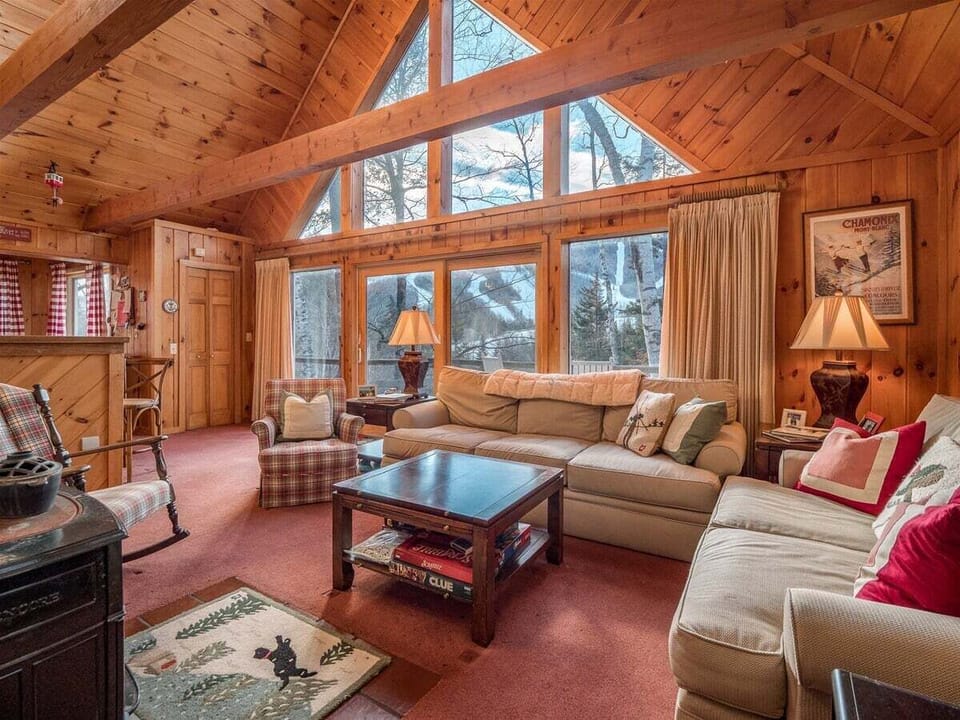 Open Living Space with Large Windows