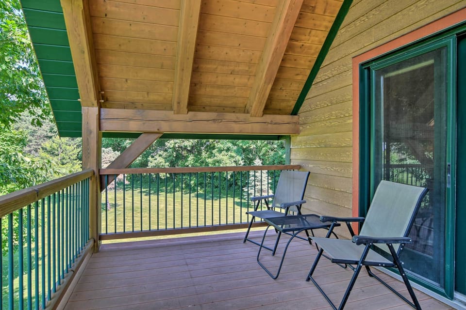 Deck off Master Bedroom