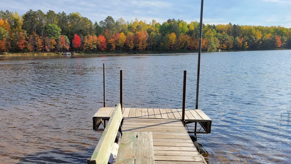 Lake view from the dock