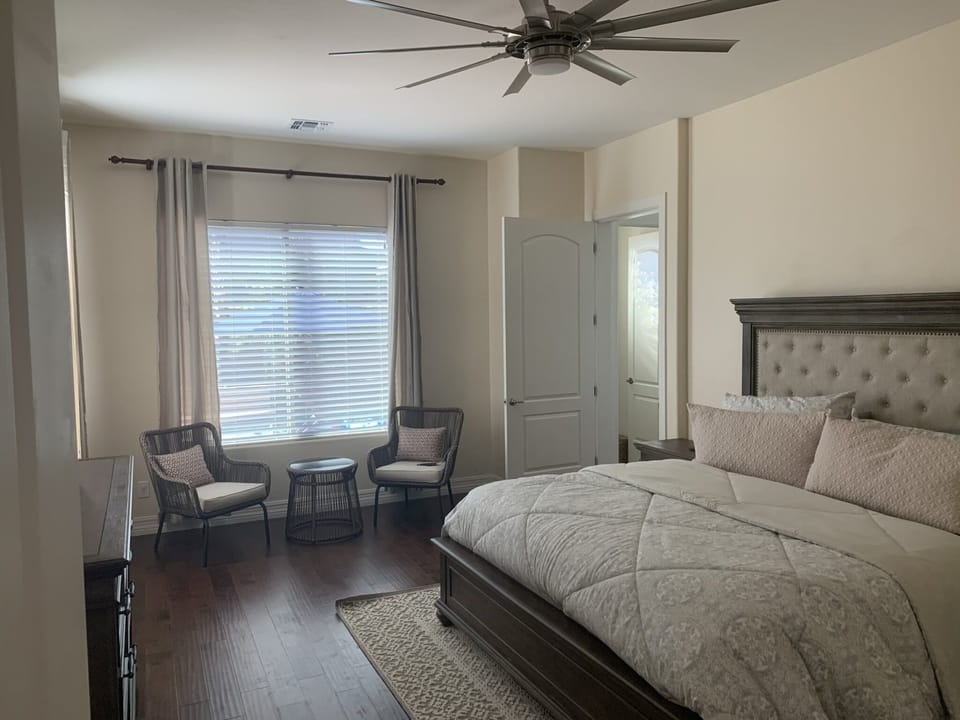 Large master suite