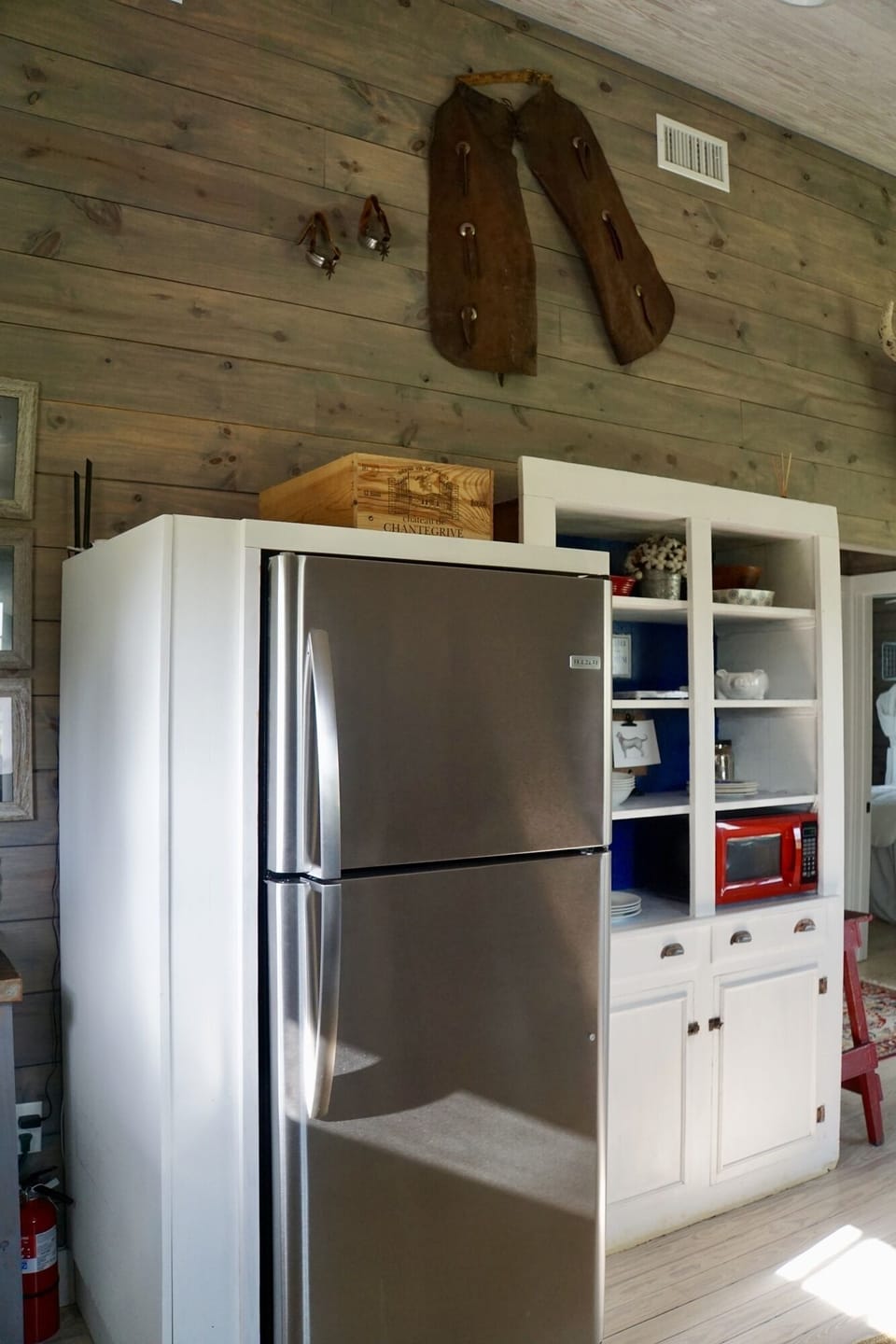 Full size fridge with ice maker