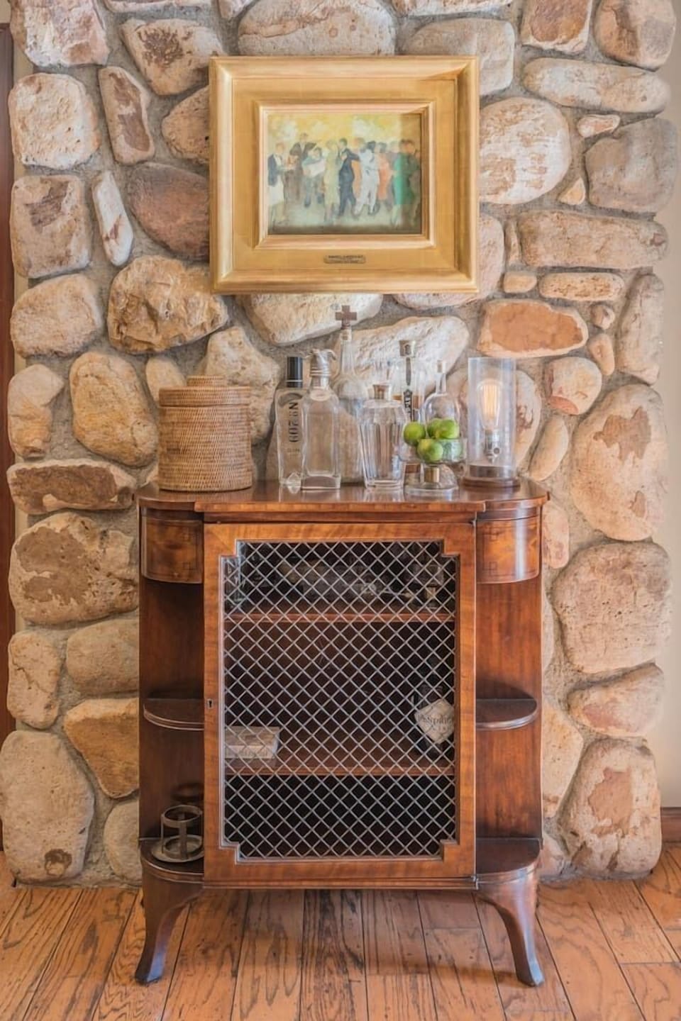 Anitque Bar Cabinet