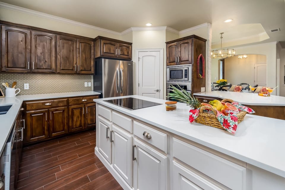 Fully appointed Kitchen.