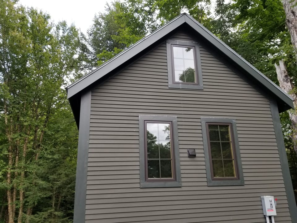The Front View of the Cabin