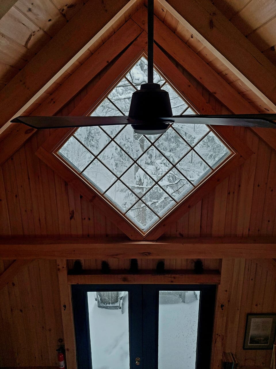 Gazing Outside From The Loft