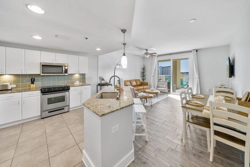 Large Kitchen and Living Room 