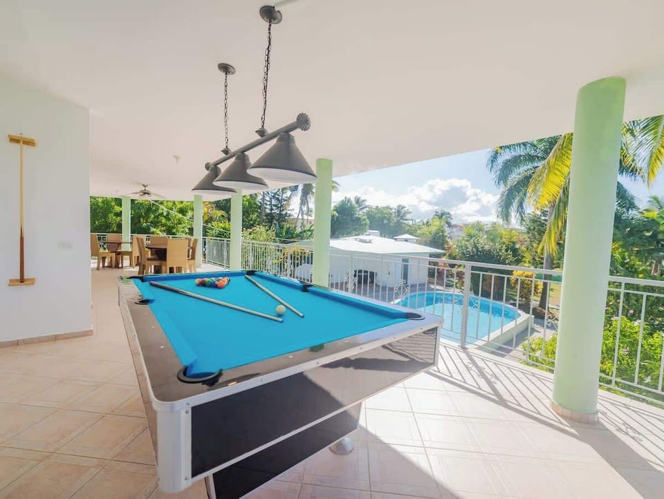 2nd floor pool table (billiard)