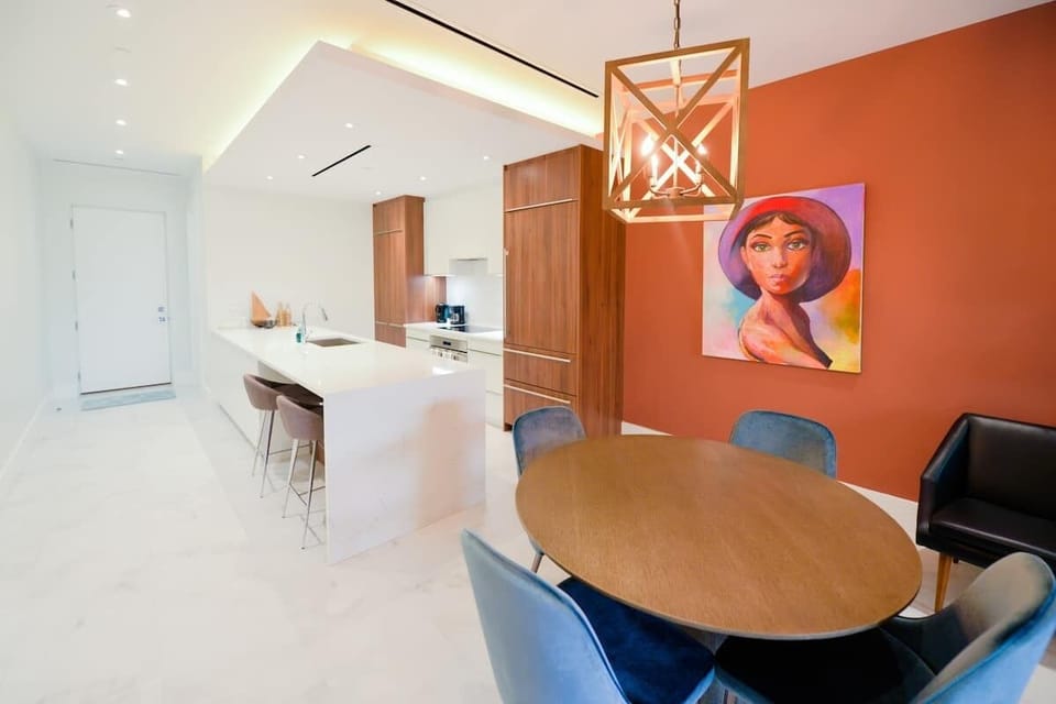 Open dining area
