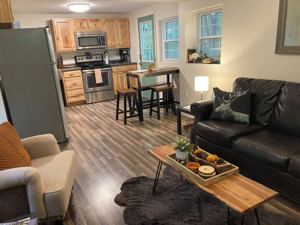 Living room to kitchen