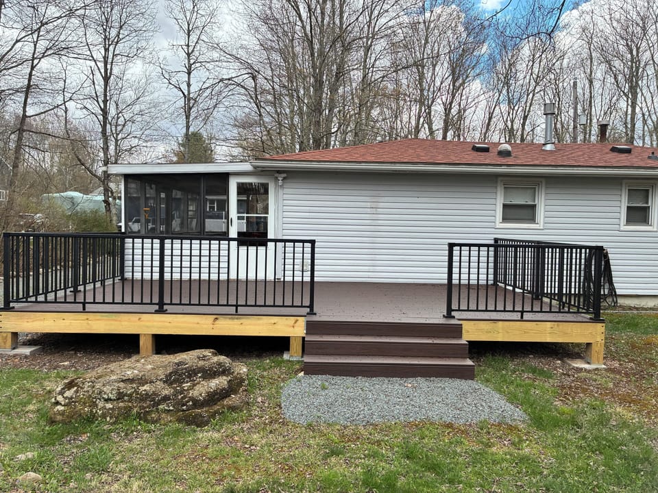 New deck