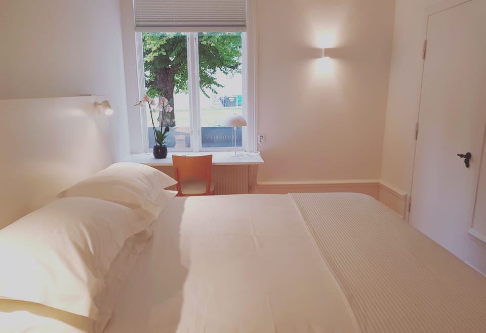 Deluxe Double Room | Egyptian cotton sheets, premium bedding, pillowtop beds, desk