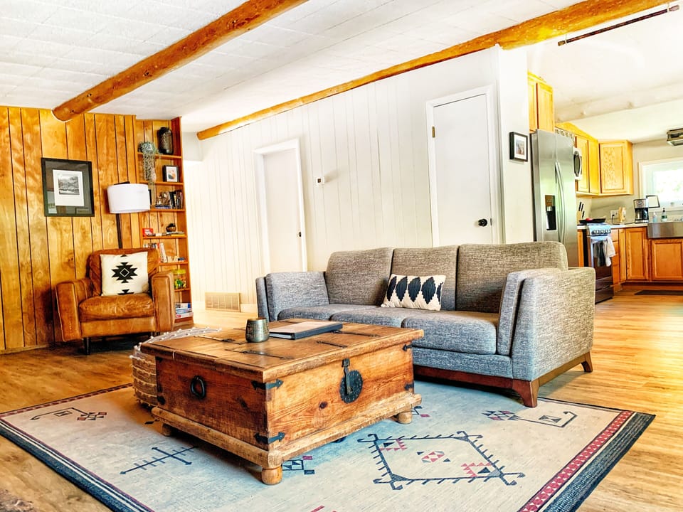 Open floor plan. Perfect place to snuggle up with a book or have a family movie 