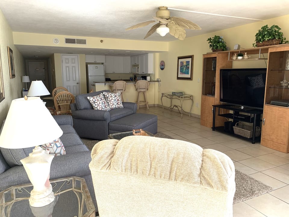 Spacious living area