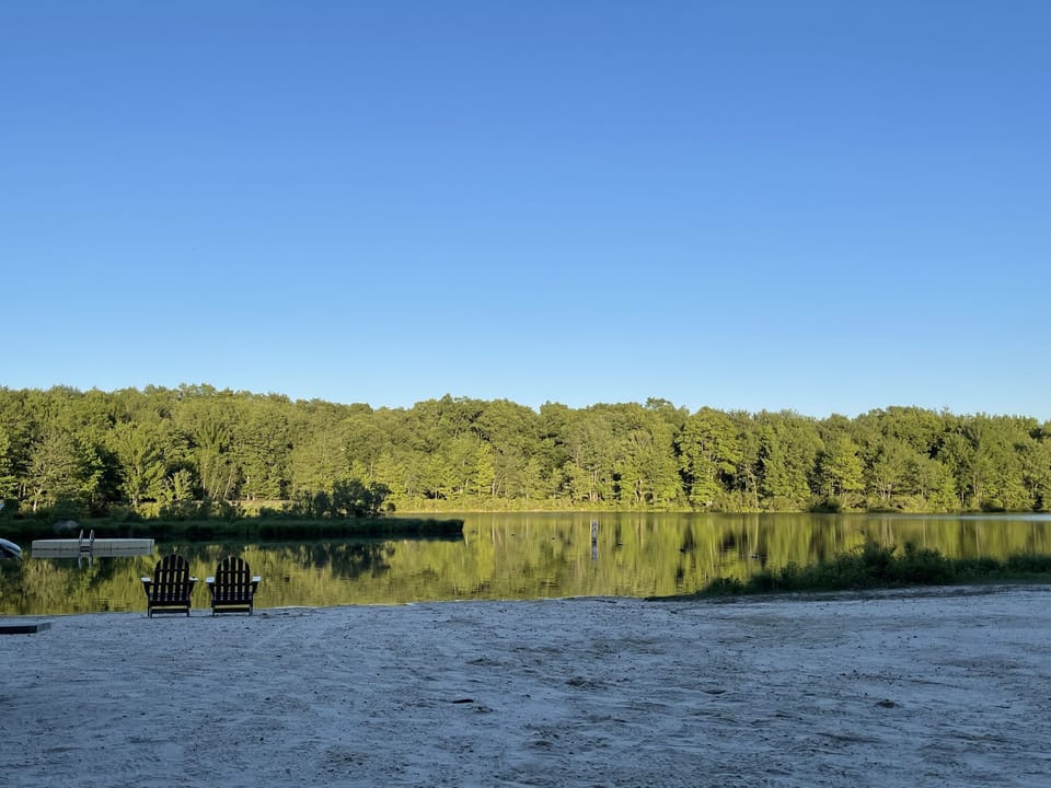 4 minute walk from the house