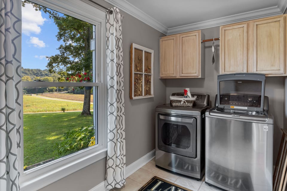Laundry facilities for your convenience!