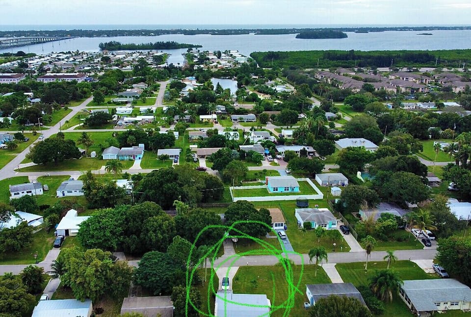 Located next to the intercostal and right over the bridge from the beach! 