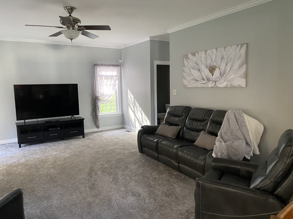 Living Room with New Furnishings