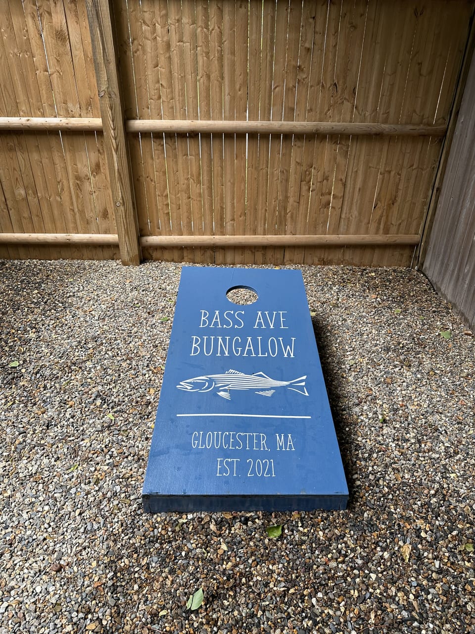 Have fun playing corn hole with our new custom boards!