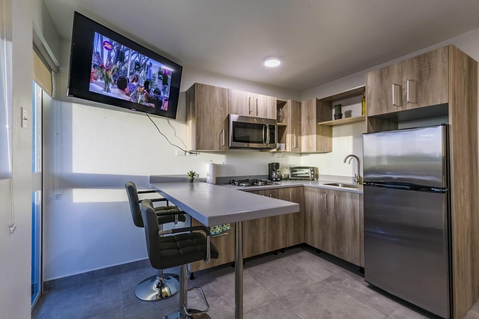 Equipped Kitchen/Kitchen Bar