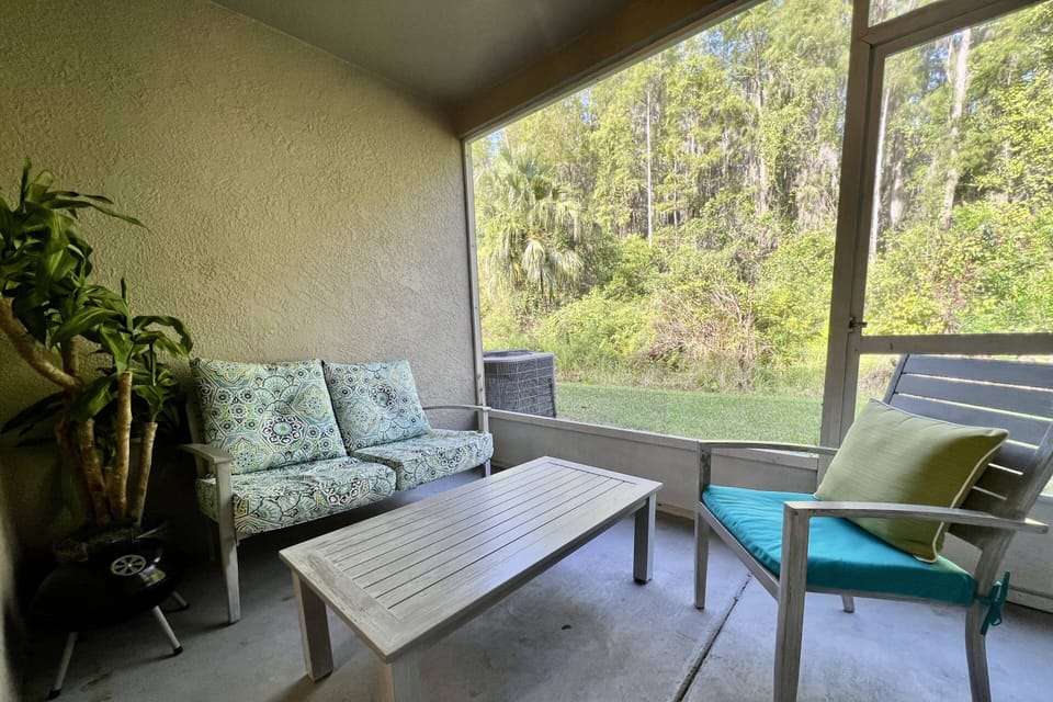 Keep an eye out for wild life in the area with the green belt behind the home!