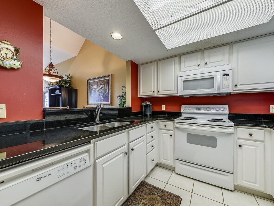 Kitchen at 1839 Beachside Tennis
