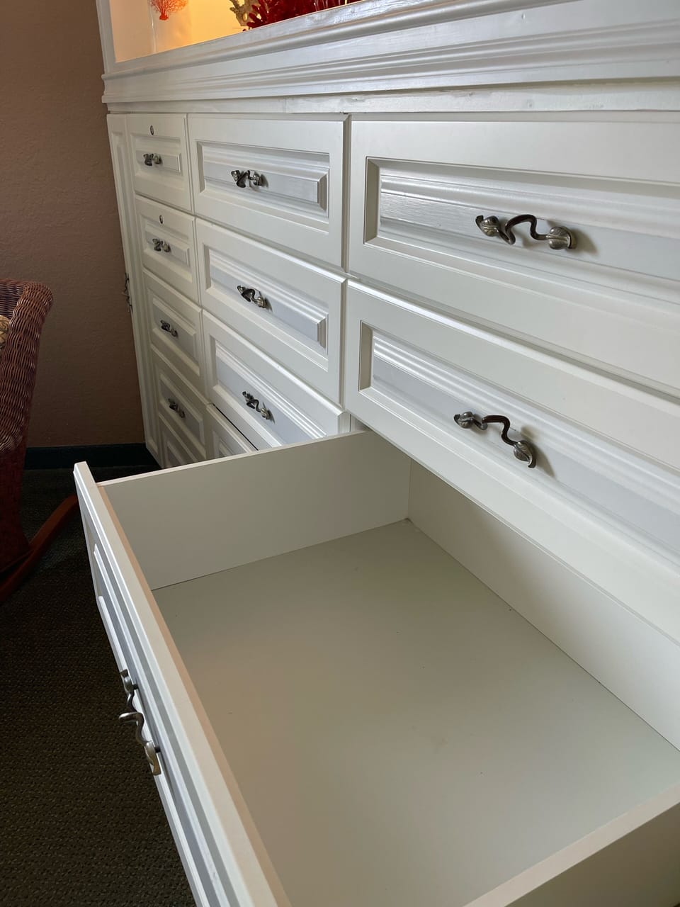 Very deep drawers