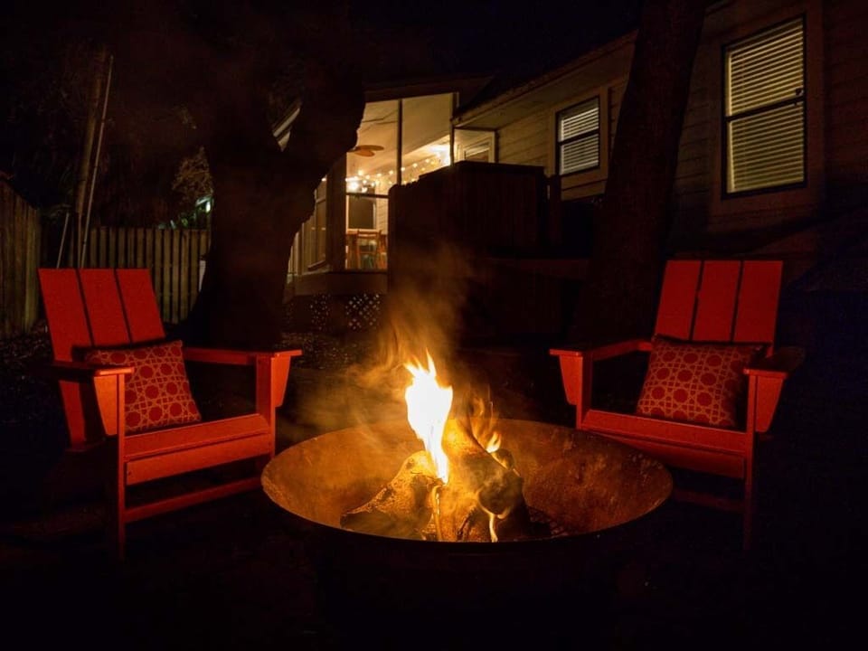 Enjoy nights by the fire pit