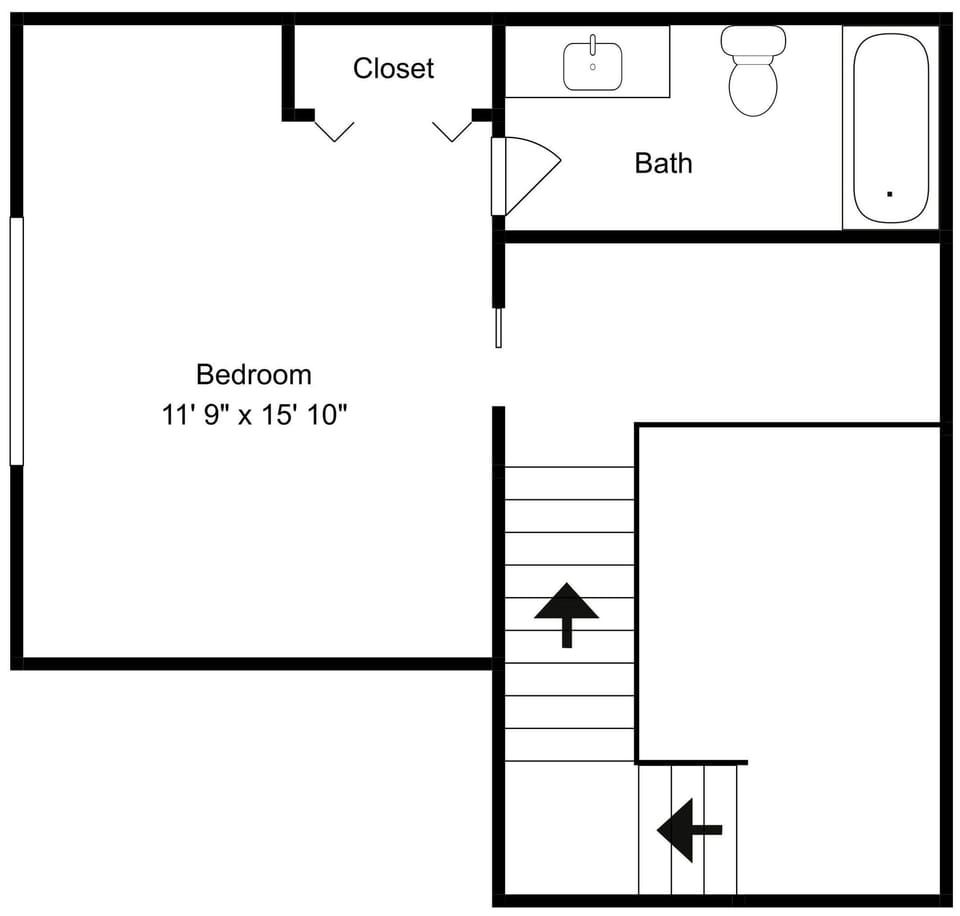 Live Oaks Cottage - Second Floor 
