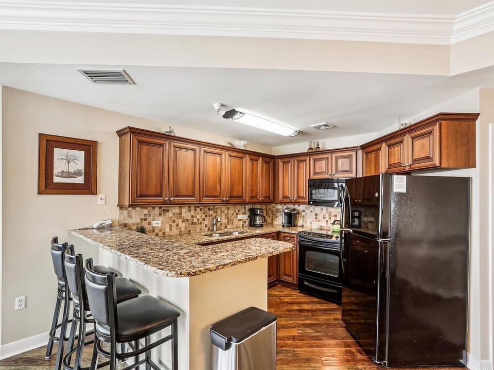 Kitchen at 1402 SeaCrest
