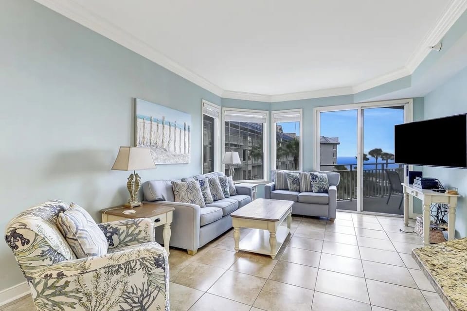 Living Room at 1401 SeaCrest