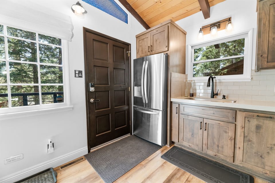 Brand new appliances finish off the updated kitchen! Though, you will be pleasantly surprised to find some wonderful vintage touches.