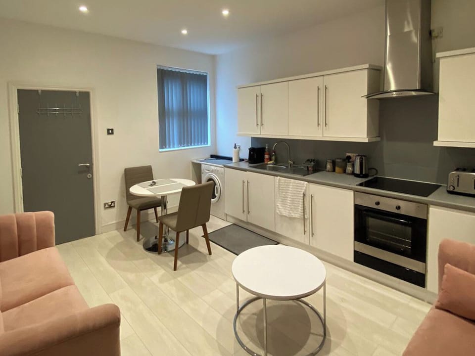 Open plan living space | New York Apartment, Sheffield