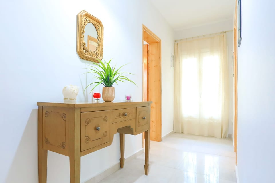 All spaces are airy and bright