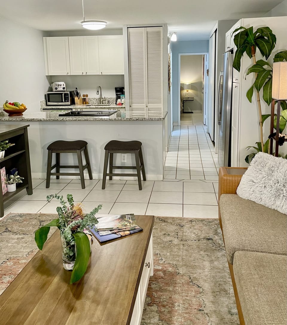 Dining table and bar