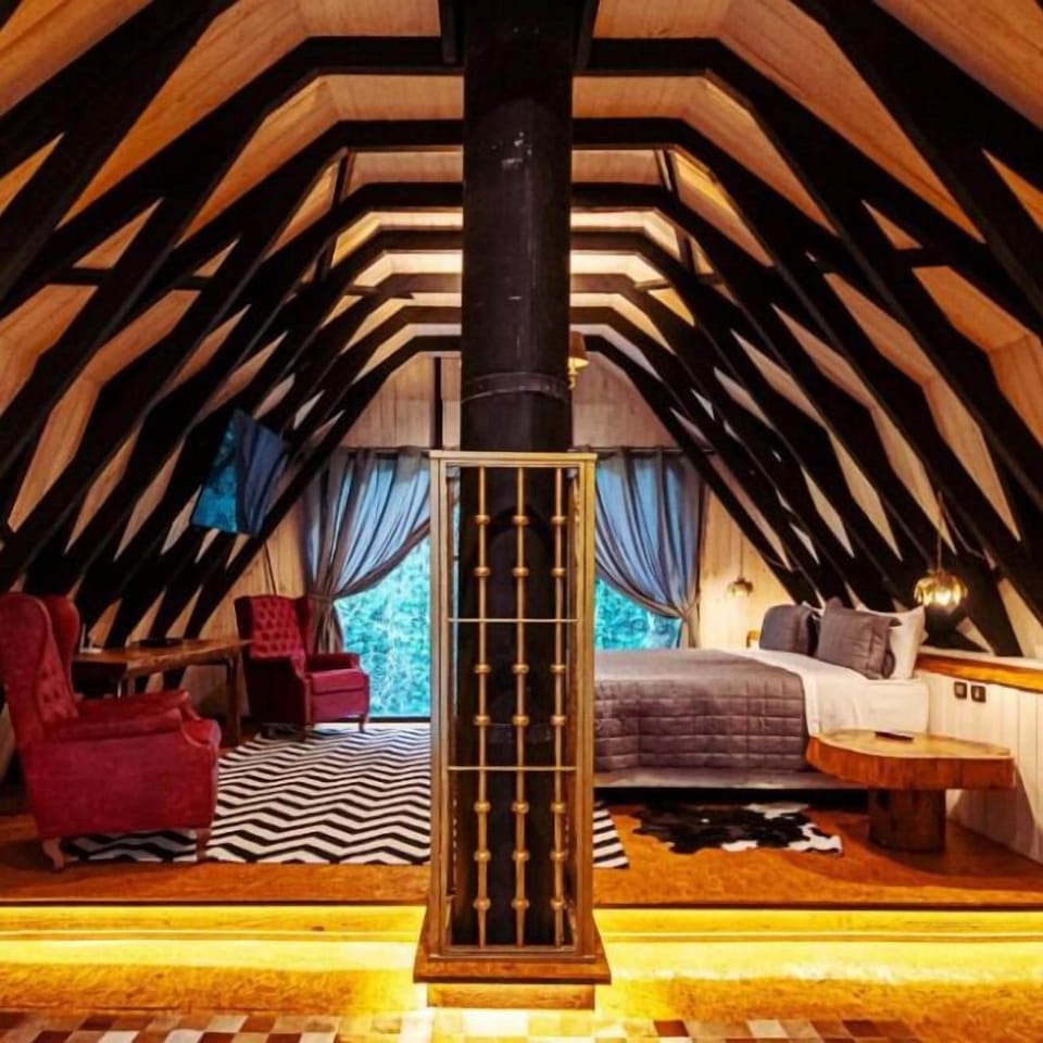 Superior Chalet | Hypo-allergenic bedding, individually decorated, individually furnished