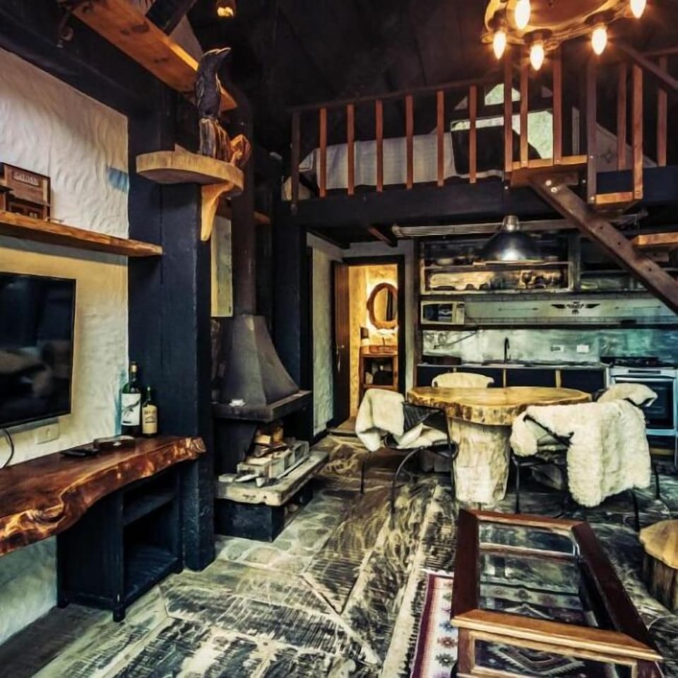 Family Chalet | Private kitchen | Mini-fridge