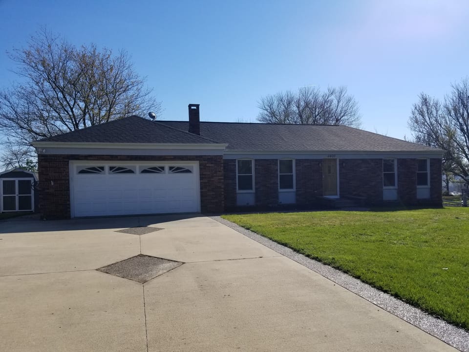 Brick 3 bedroom home