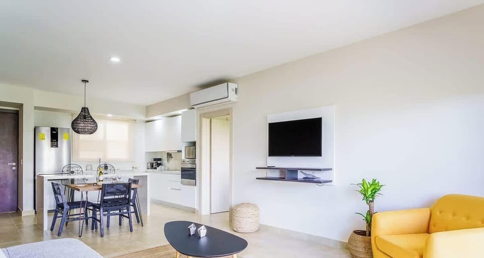 Spacious and luminous living space.