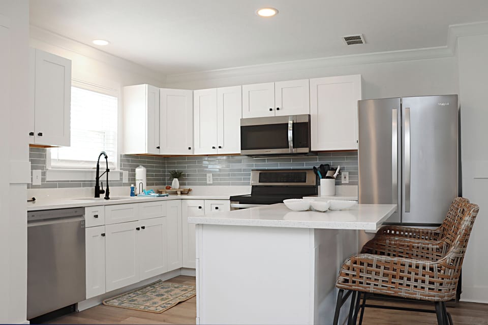 Kitchen with Bar Seating