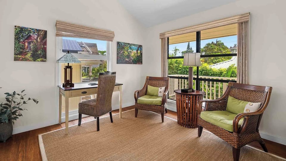 Baby Beach Hale at Poipu - Writing Desk Nook - Parrish Kauai