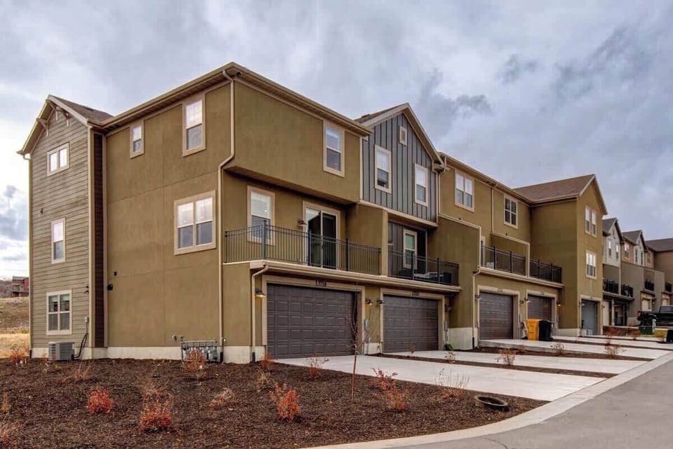 Back of Townhome