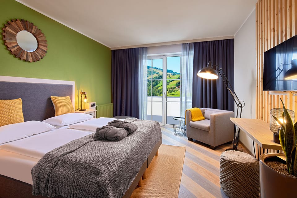 Minibar, in-room safe, desk, blackout drapes