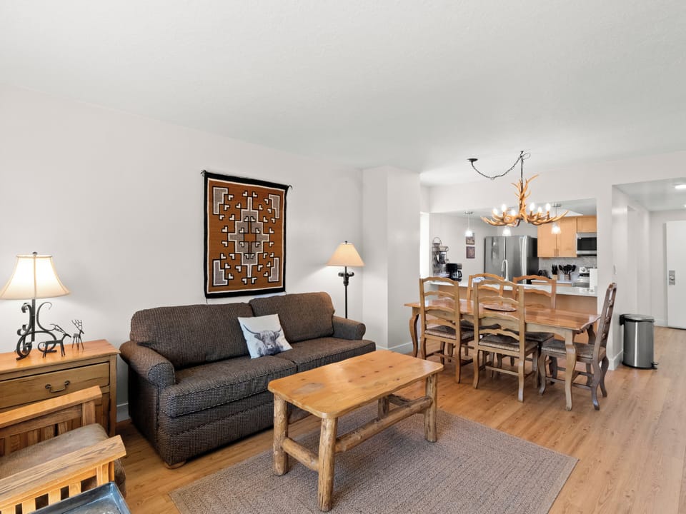 Living Area with Sleeper Sofa