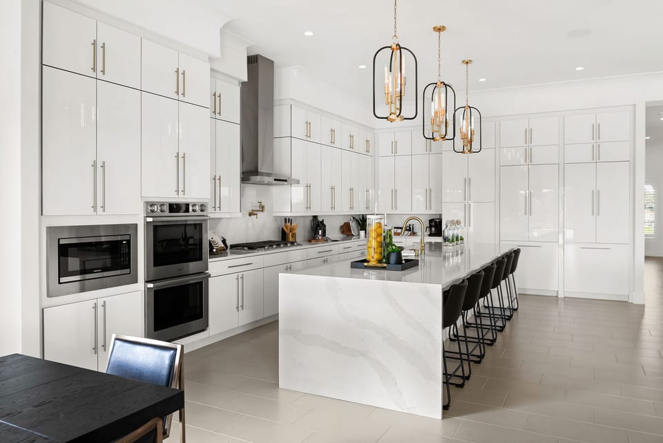 Truly a gourmet chef's kitchen with magnificent appliances