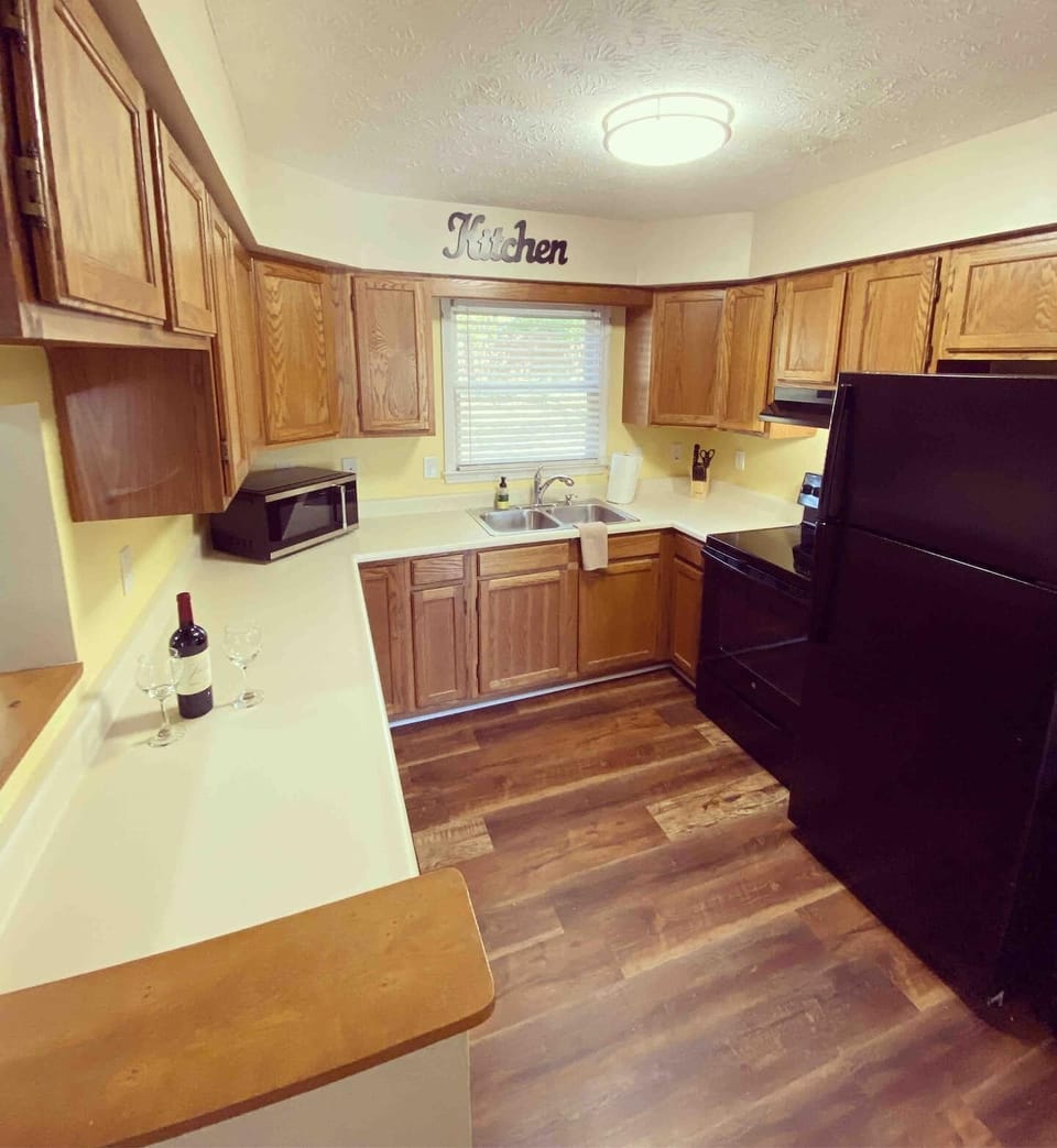 Fully stocked Kitchen.