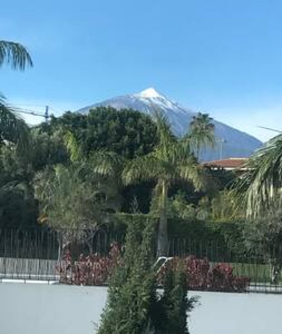 Teide view from the apartment 
