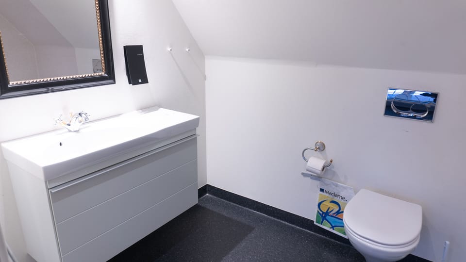 Superior Double Room | Bathroom | Hair dryer, towels