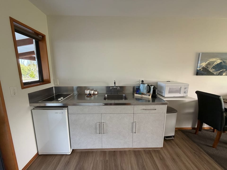 Executive Studio | Private kitchen | Fridge, microwave, stovetop, toaster